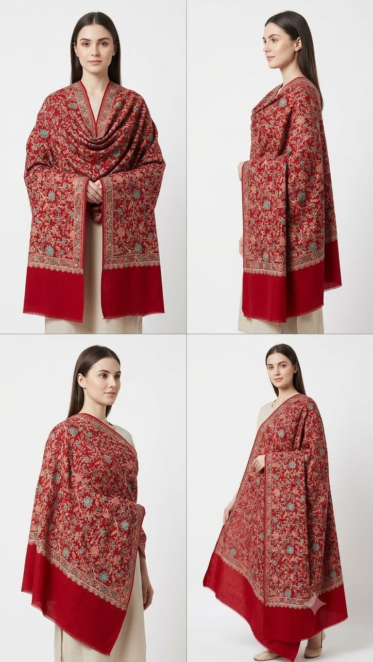 pure wool shawl