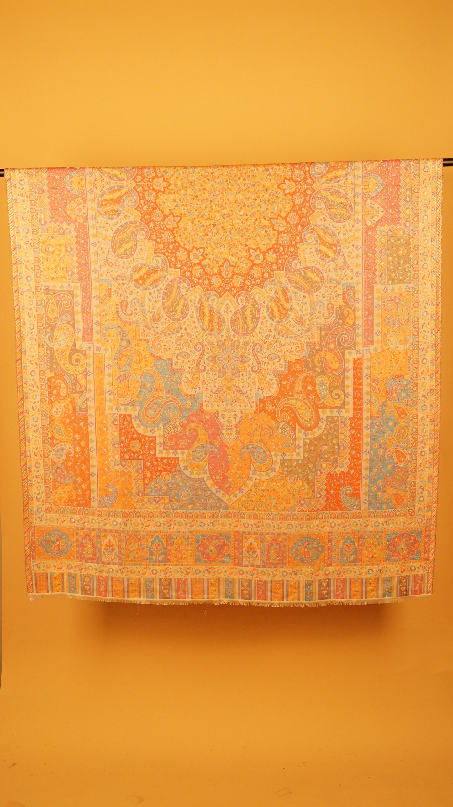 Light Orange Shawl ZKM 248