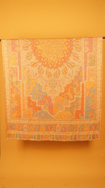 Light Orange Shawl ZKM 248