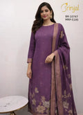 Kashmiri Hand-Woven Pure Silk Suit Set