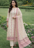 Brinjal Cotton Silk Embroidered Suit Set
