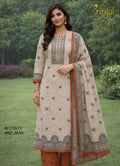  Elegant Linen Embroidered Kurta Set