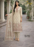 BRINJAL Pure Cotton Kashmiri Suit Set