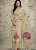 Chanderi Cotton Weaving Set - Floral Elegance