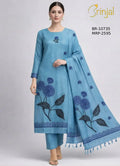 Jamdani Floral Elegance Suit Set