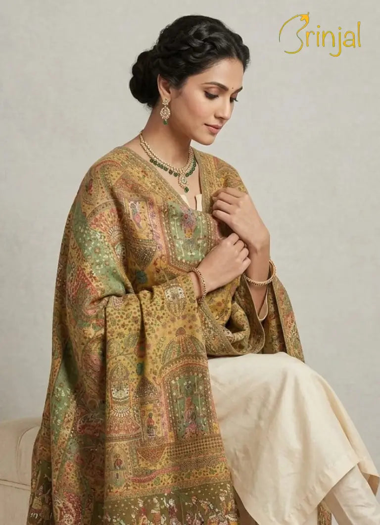 Silk by wool