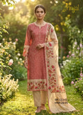 Kashmiri Floral Embroidered Suit Set