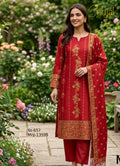 Premium Fine Silk Hand-Woven Unstitched Suit