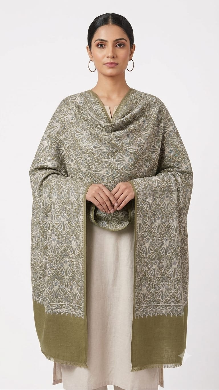 pure wool shawl