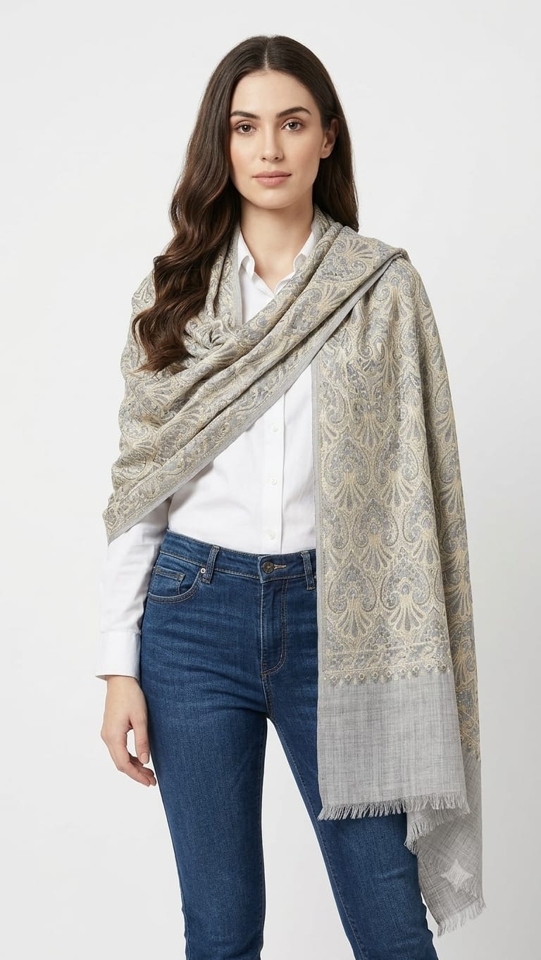 pure wool shawl