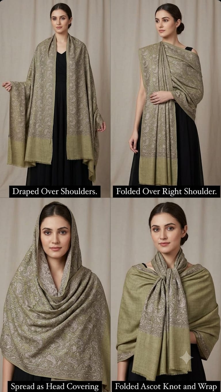 pure wool shawl