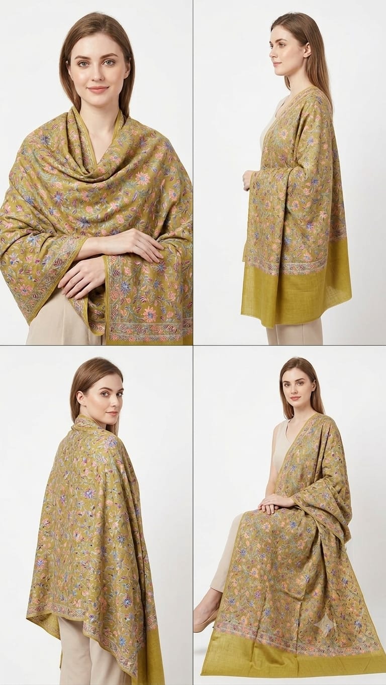 pure wool shawl