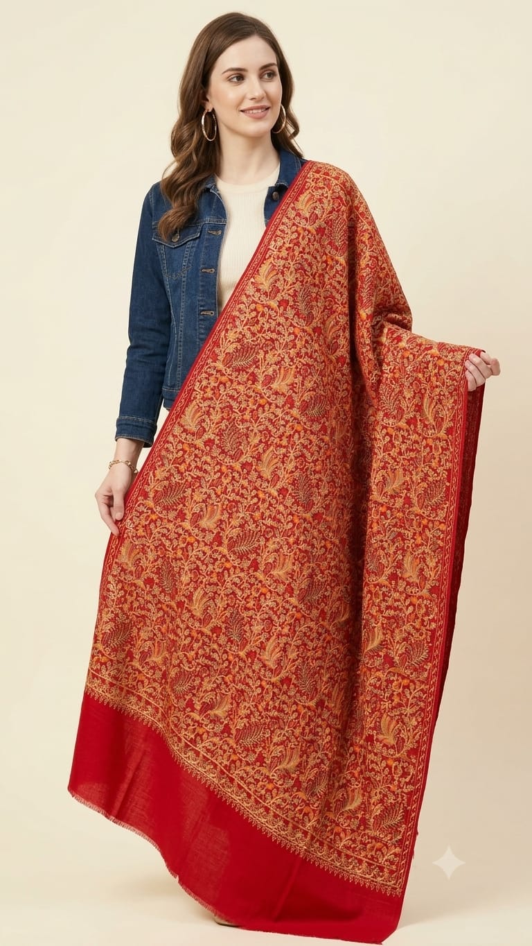 pure wool shawl