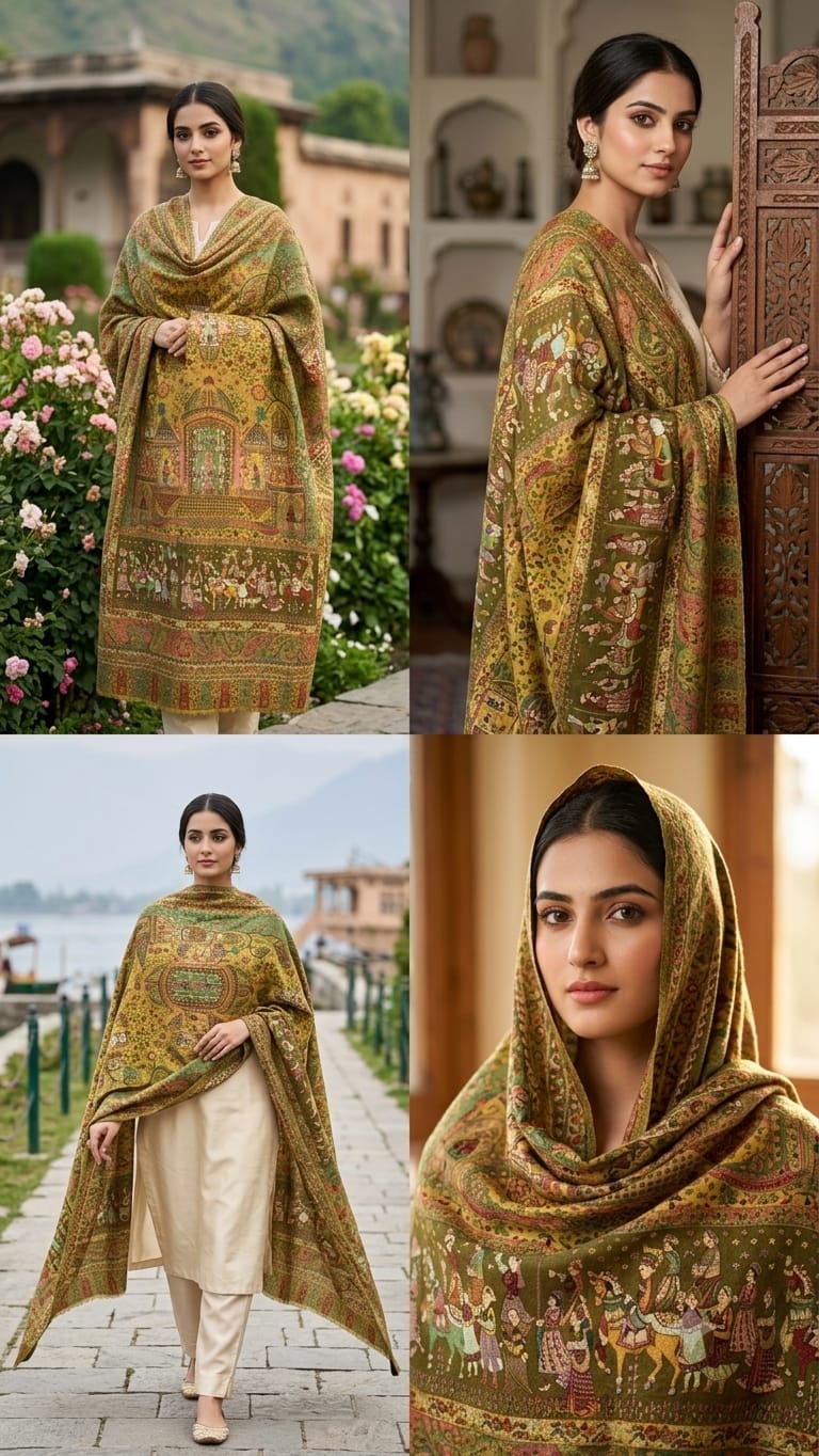 Silk by wool