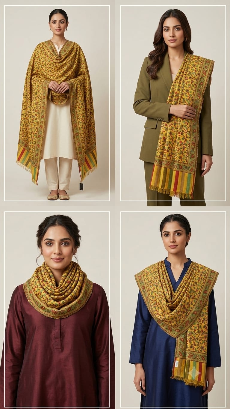 Silk by wool