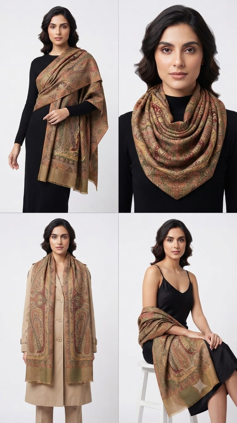 Silk by wool